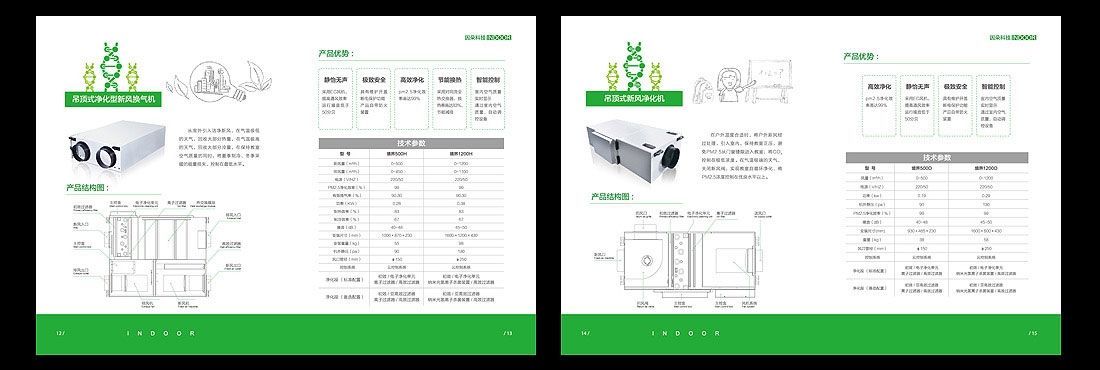 空氣凈化器產(chǎn)品畫冊設計-6