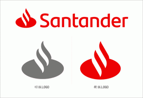 西班牙Santander銀行LOGO設(shè)計(jì)，改善用戶(hù)