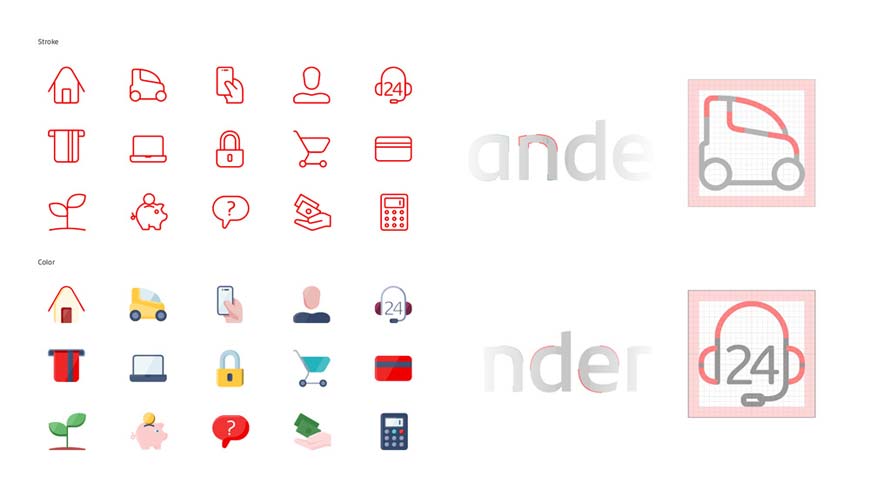 西班牙Santander銀行LOGO設(shè)計，改善用戶體驗是王道-3